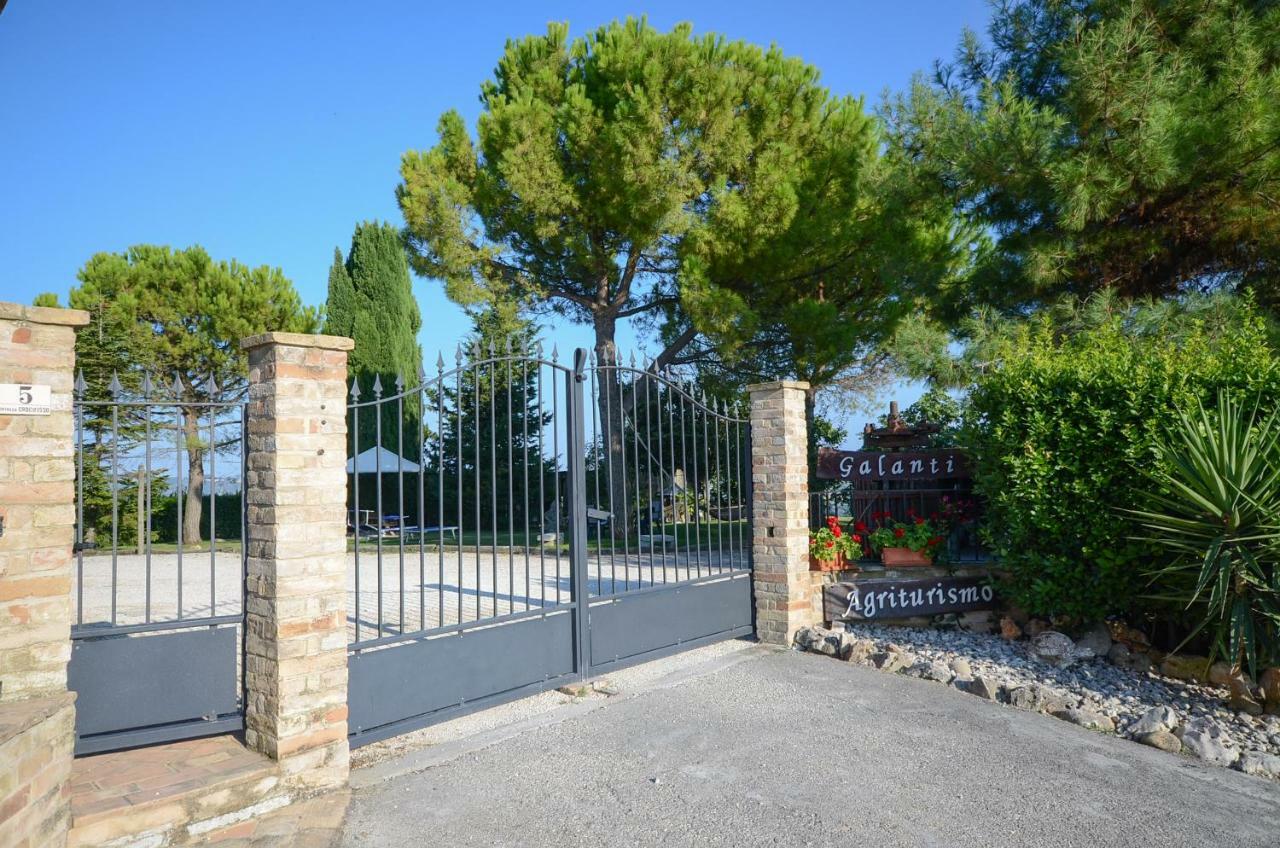 Agriturismo Galanti Cossignano Esterno foto
